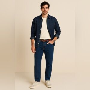 J. Crew men’s blue jeans